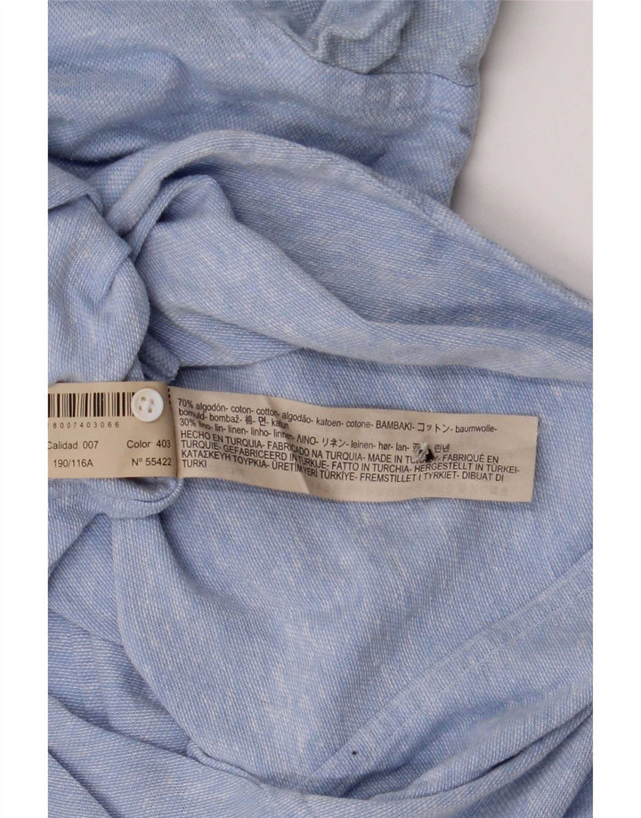 Massimo Dutti Herreskjorte 2XL Blå Bomuld