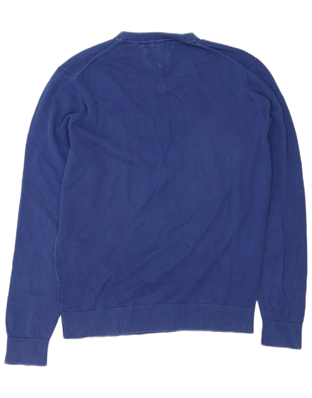 Tommy Hilfiger Herre V-hals sweater Stor Blå Bomuld