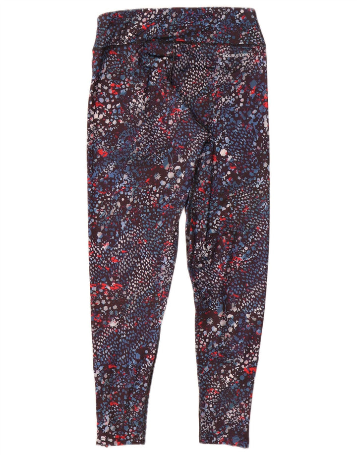 Champion kvinders abstrakt mønster Leggings UK 6 XS flerfarvet polyester