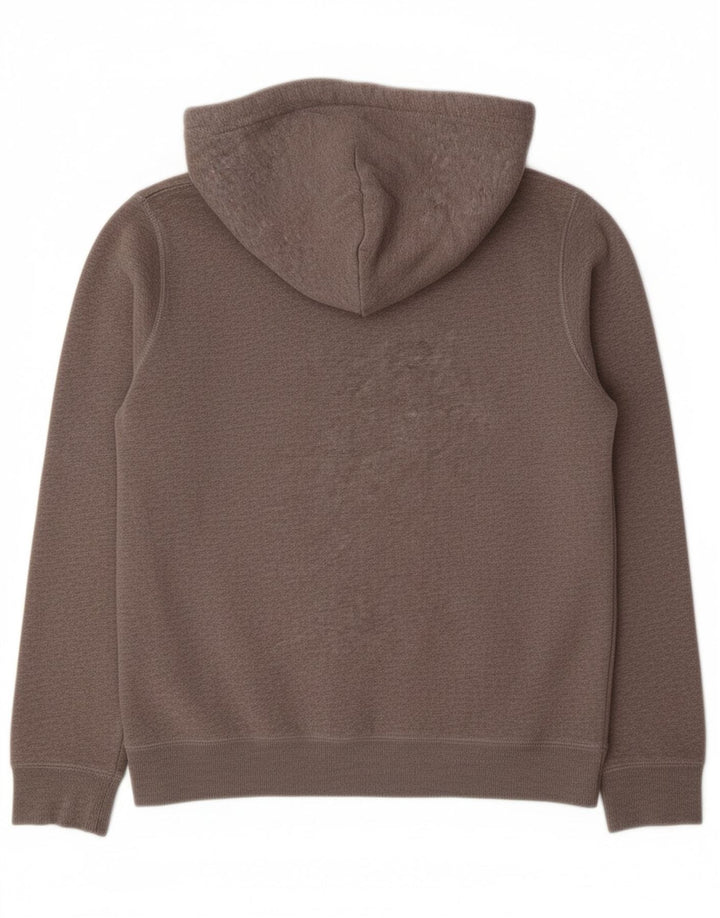 JACK WILLS Womens Salcombe Devon Oversized Hoodie Jumper UK 10 Small Grey