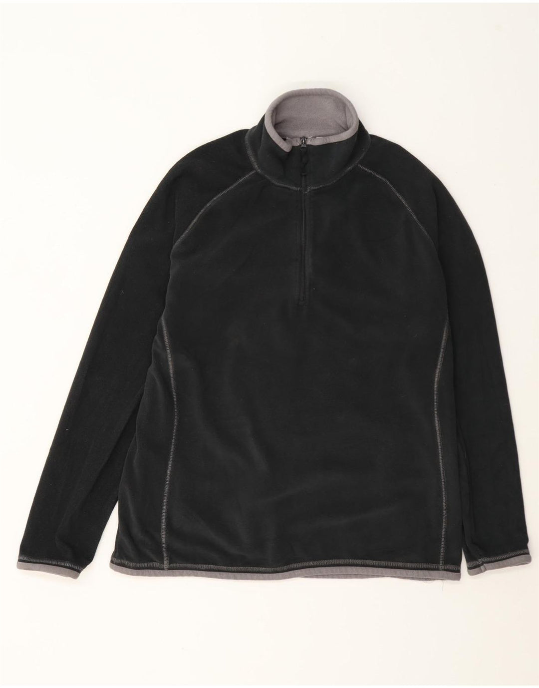 Mountain Warehouse Dame Fleece Jumper med lynlås DK 14 Stor Grå