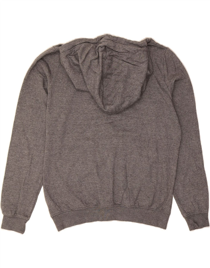 NIKE Womens Hoodie Jumper UK 16 Large Grey Cotton Vintage Nike and Second-Hand Nike from Messina Hembry 