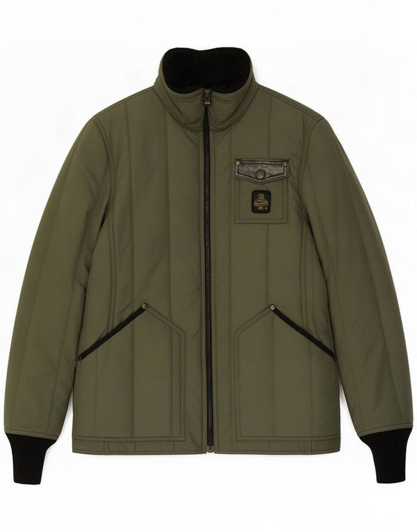 Refrigiwear Dame Polstret jakke UK 12 Medium Grøn Polyamid Modern