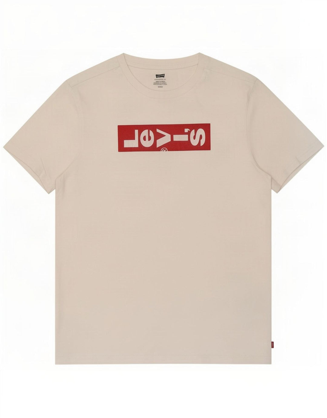 Levi's Herre grafisk T-shirt Top Lille hvid bomuld