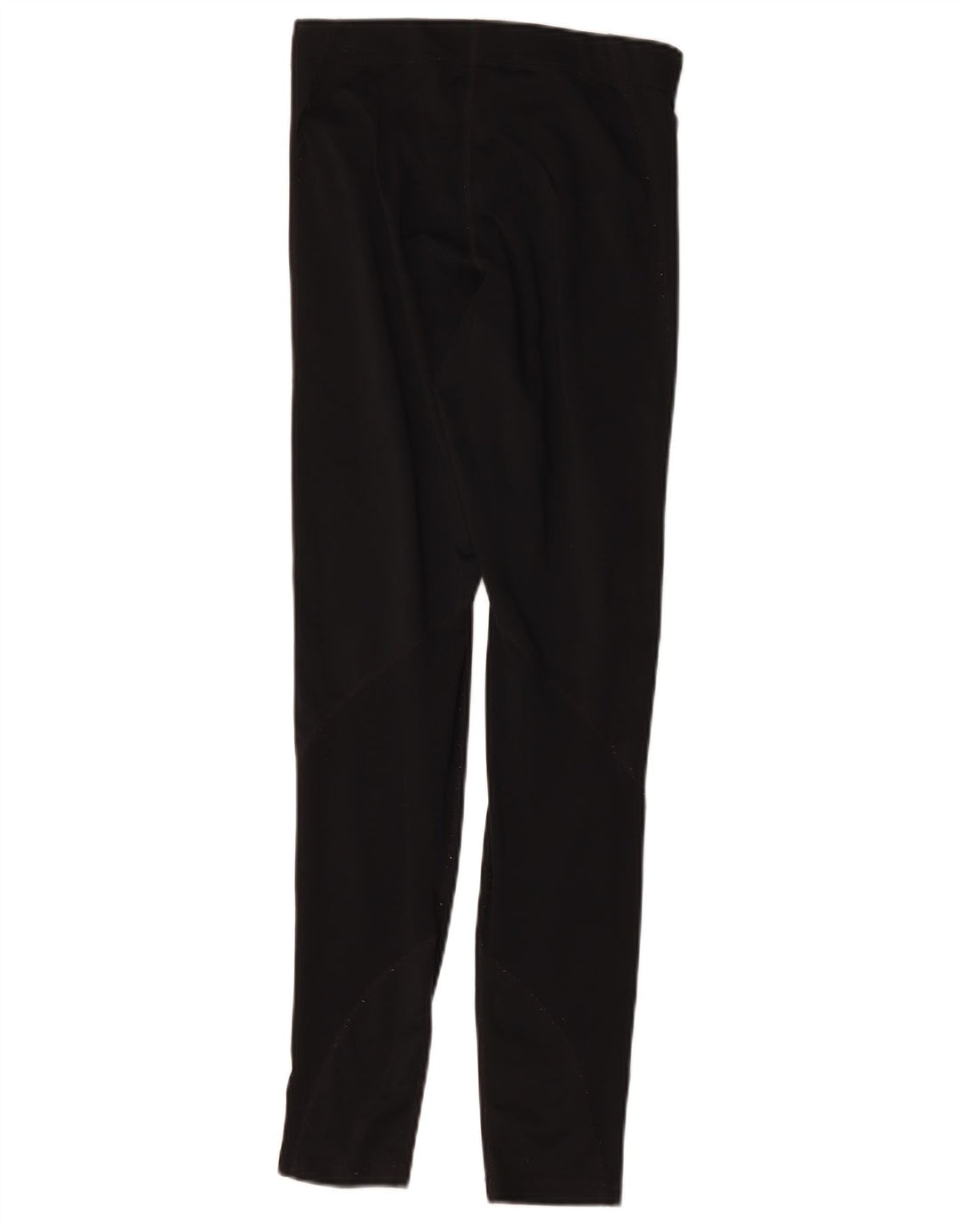 Nike Dame Grafiske Leggings UK 12 Medium Sort Bomuld