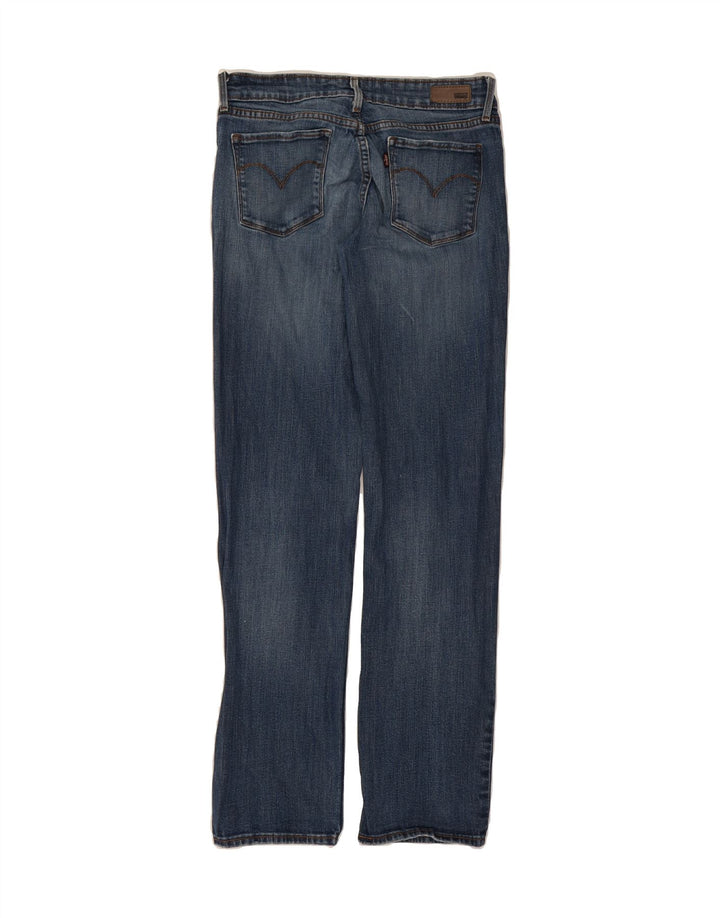 LEVI'S Womens Demi Curve Straight Jeans US 4 Small W27 L31 Blue Vintage Levi's and Second-Hand Levi's from Messina Hembry 