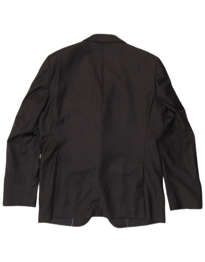 Zara Herre 2-knaps blazerjakke EU 54 XL Sort