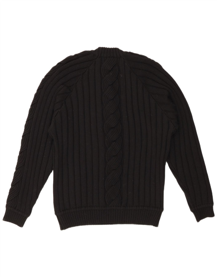 VINTAGE Dame sweater med rund hals DK 20 2XL Sort