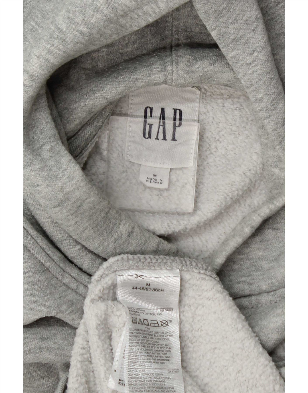 Gap Herre hættetrøje Jumper Medium Grey Flecked Bomuld