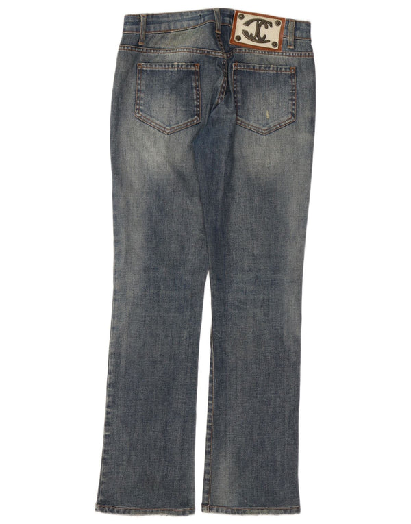 JUST CAVALLI Dame Ittierre Straight Jeans IT 42 Medium W28 L31 Blå