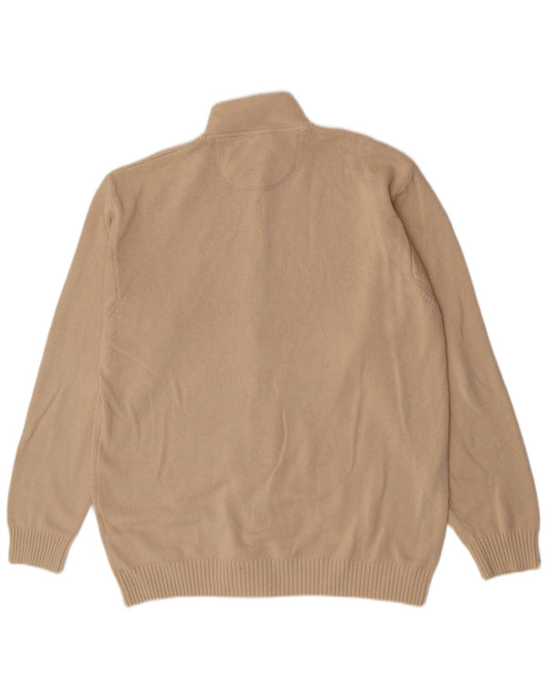 Gant herre cardigan sweater 2XL beige bomuld