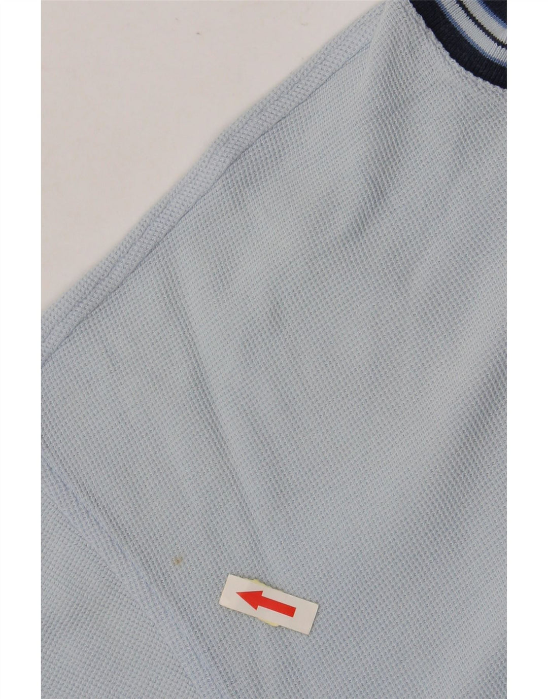 LACOSTE Herre T-Shirt Top Størrelse 7 2XL Blå Bomuld