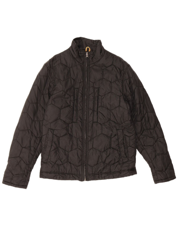 Timberland Mens Polstret Gilet UK 38 Medium Sort Nylon