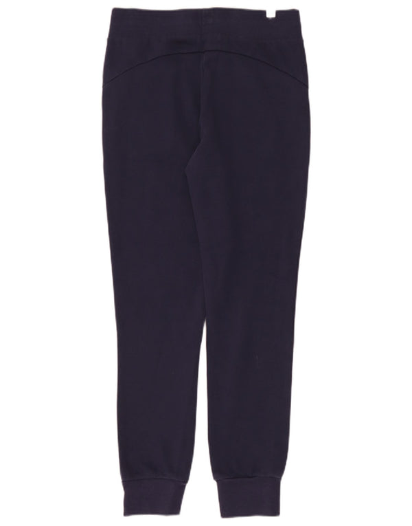Puma træningsdragt til kvinder Joggers UK 10 Small Navy Blue Cotton