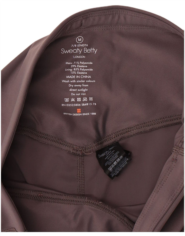 SWEATY BETTY Dame London Leggings UK 12 Medium Grå Polyamid