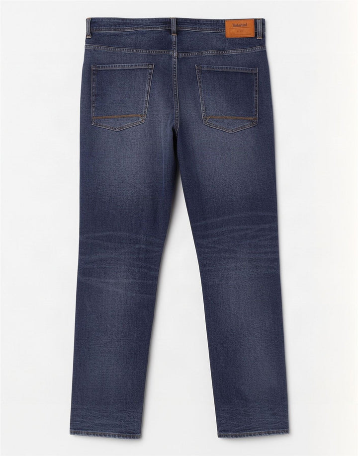 Timberland Straight Jeans til mænd W42 L32 blå bomuld