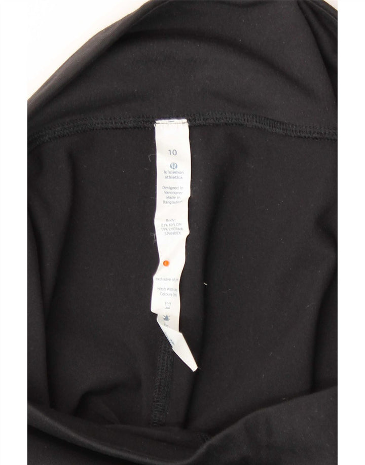 Lululemon Womens Leggings US 10 Large Black Nylon
