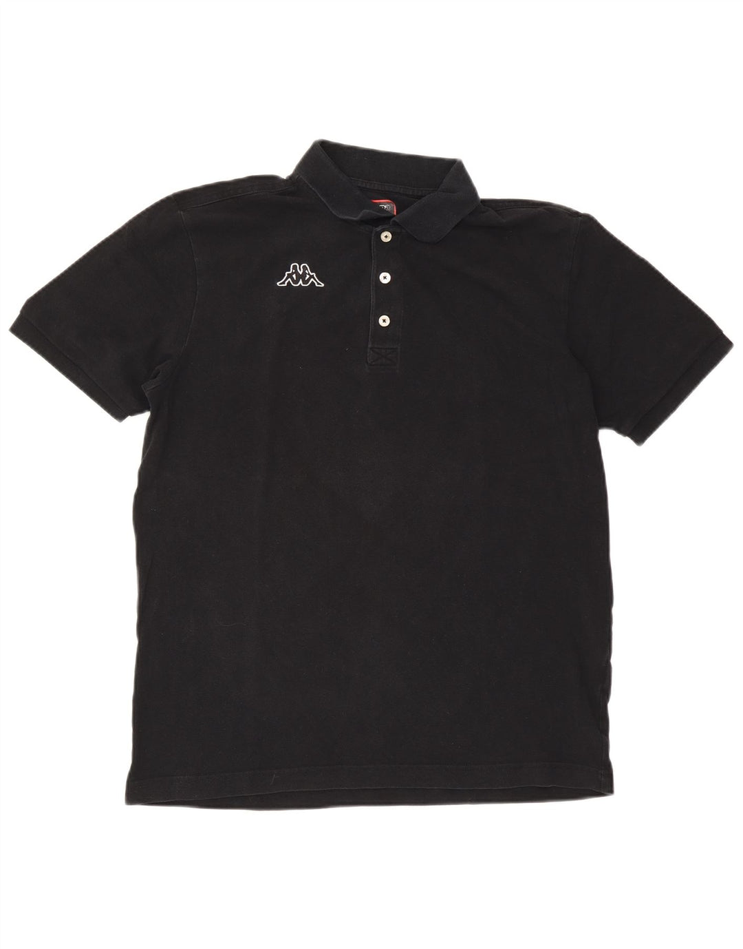 Kappa herre poloshirt XL sort bomuld