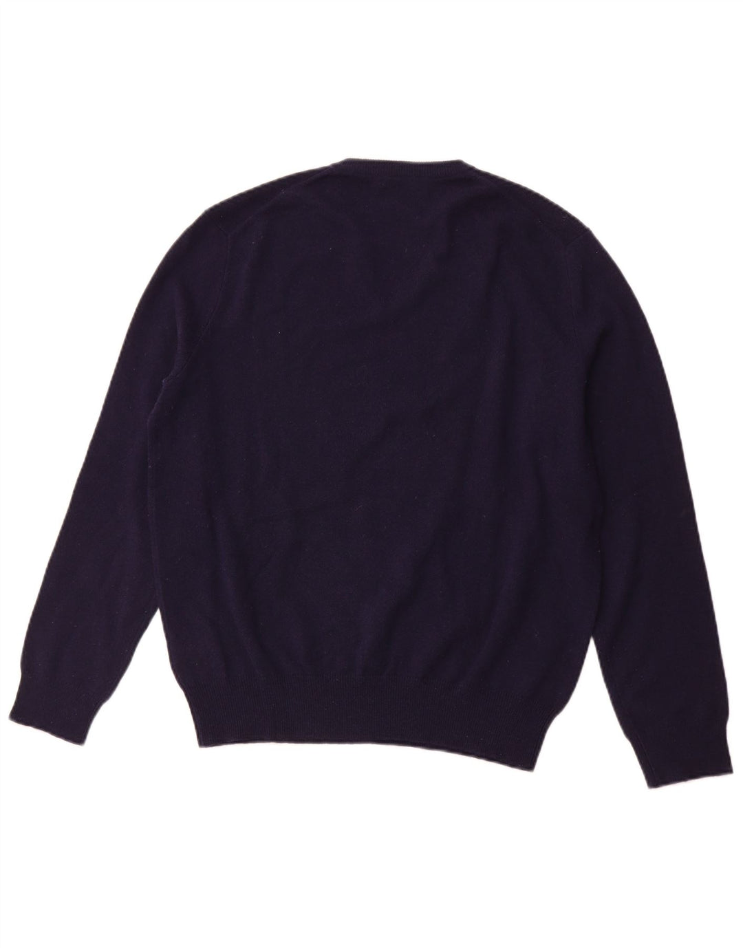 POLO RALPH LAUREN Herre V-hals sweater Medium Marineblå Merinould