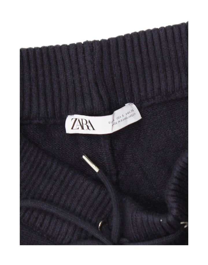 Zara træningsdragt til kvinder Joggers UK 8 Small Navy Blue