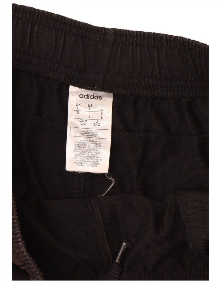 ADIDAS Sportshorts til mænd store sorte bomuld
