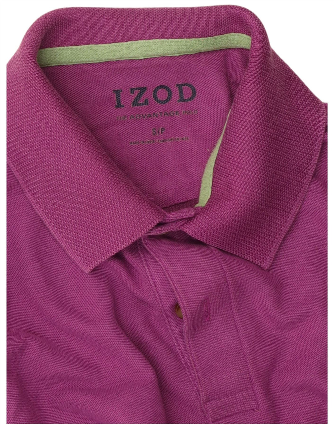 IZOD Polo skjorte til mænd Lille lilla