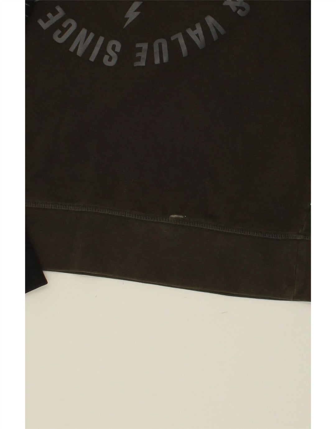 JACK & JONES Mens Core Graphic Hoodie Jumper Small Green Colourblock Vintage Jack & Jones and Second-Hand Jack & Jones from Messina Hembry 