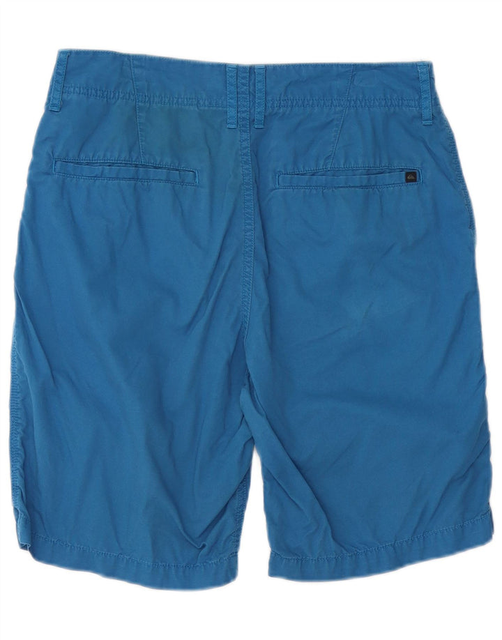 QUIKSILVER Chino Shorts til mænd W30 Medium Blue Bomuld