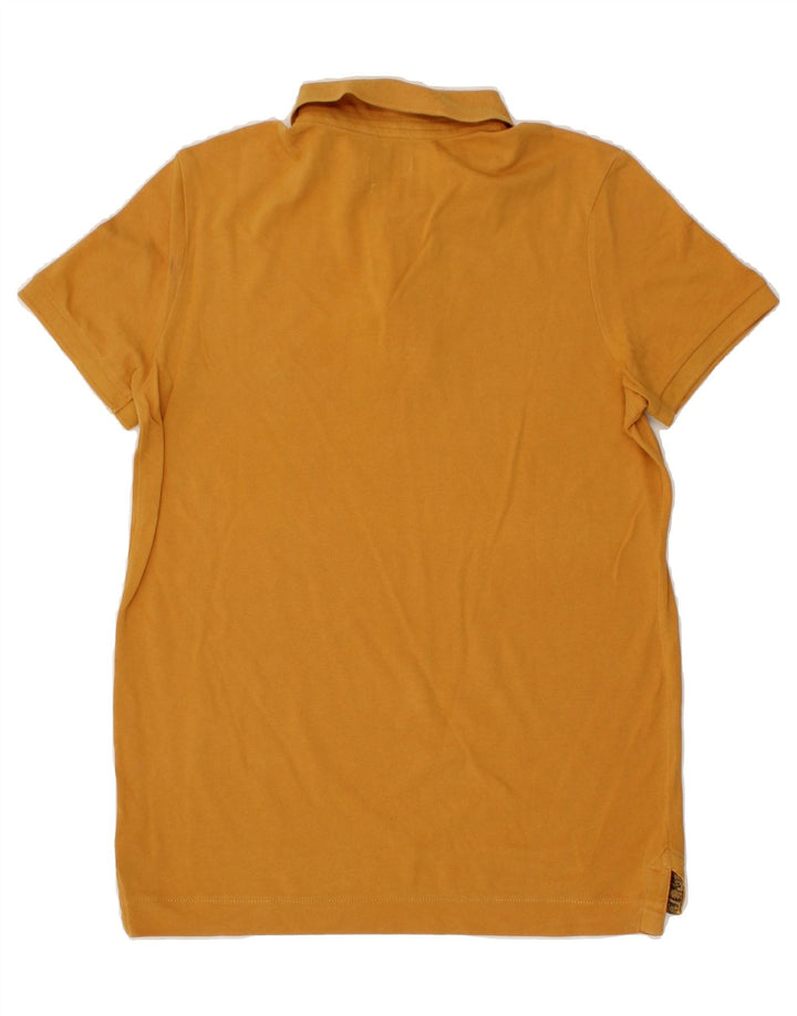 BENETTON Mens Muscle Fit Polo Shirt Medium Brown Vintage Benetton and Second-Hand Benetton from Messina Hembry 