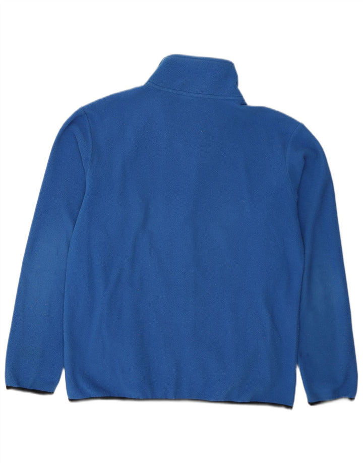 Asics Herre Fleecejakke UK 40 Stor Blå Polyester