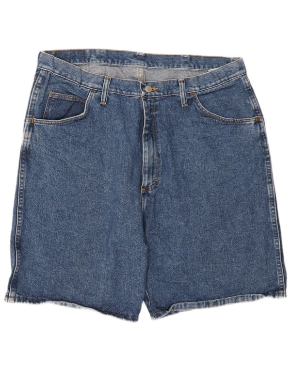 Wrangler Denim Shorts til mænd W38 XL Blå Bomuld