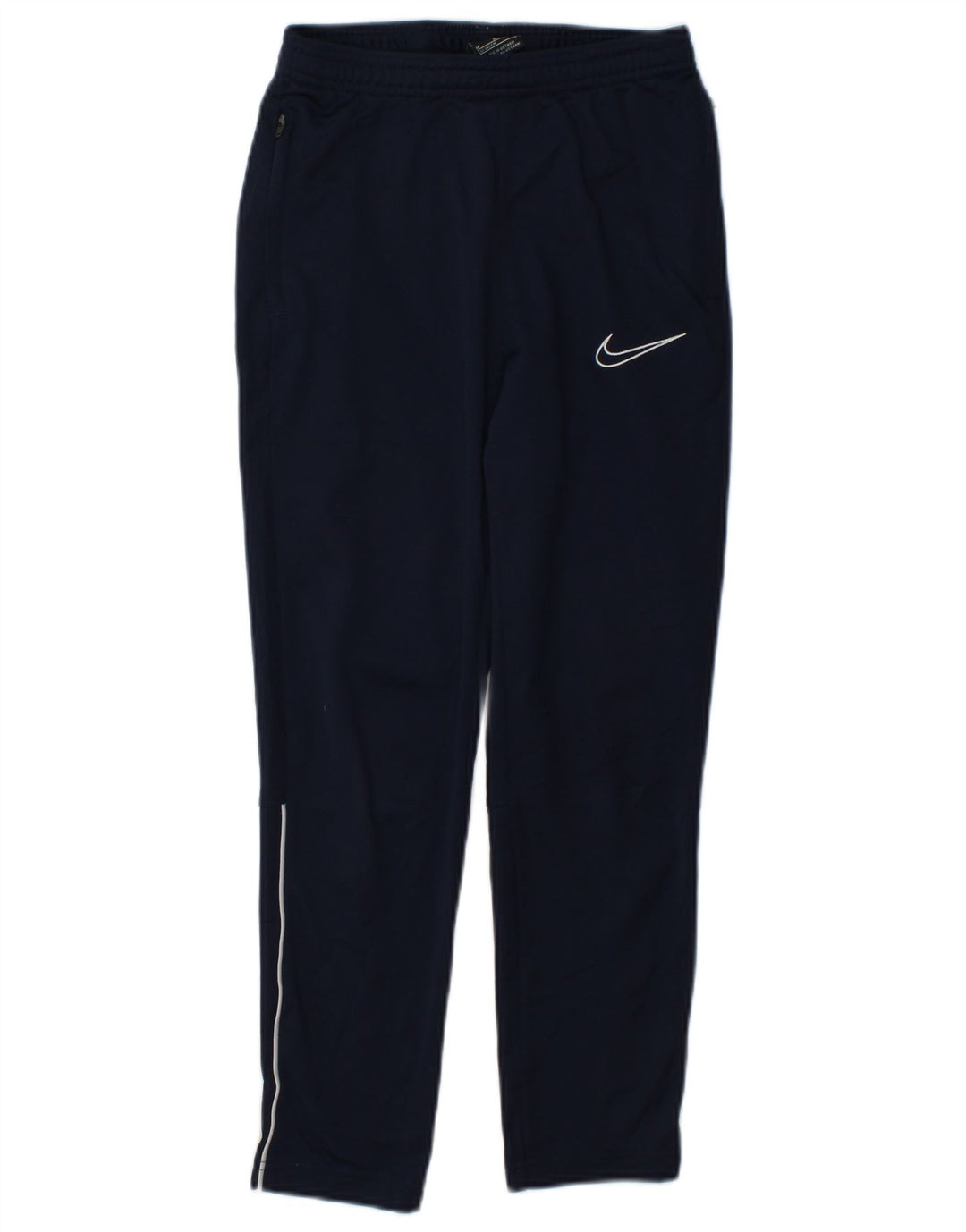 Nike drenge Dri Fit træningsdragt bukser 10-11 år medium marineblå polyester