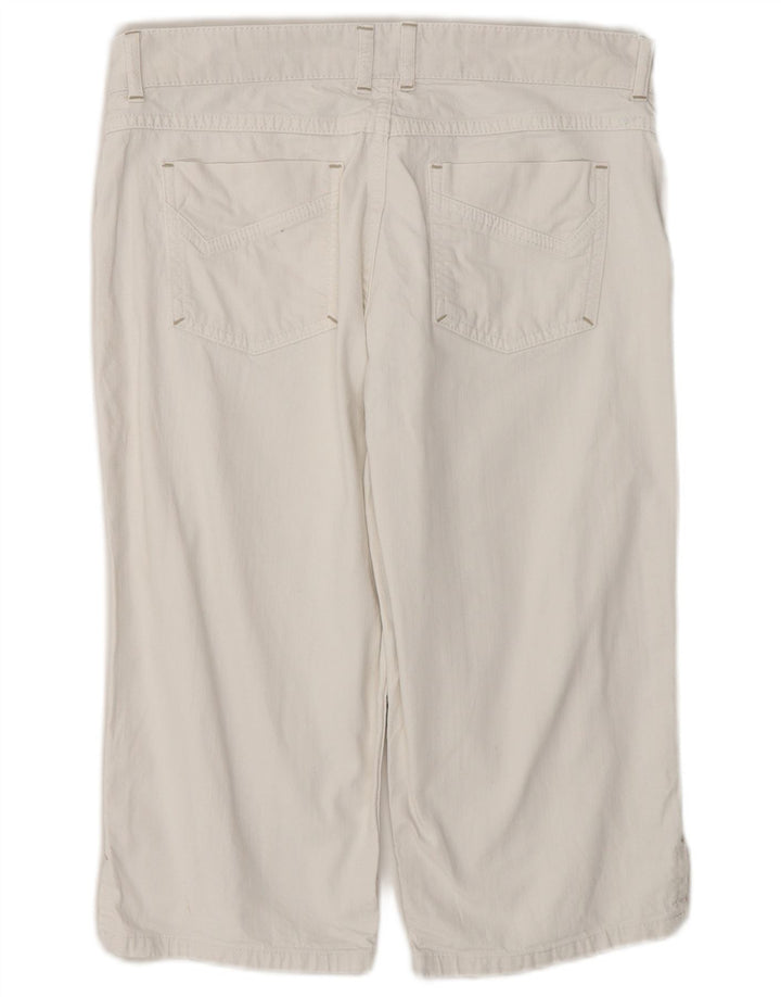 John Lewis Bermuda-shorts til kvinder UK 14 Large W32 White Bomuld