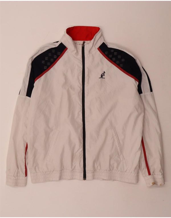 AUSTRALIAN L'ALPINA Træningsdragt til mænd Topjakke IT 54 XL Hvid Colourblock