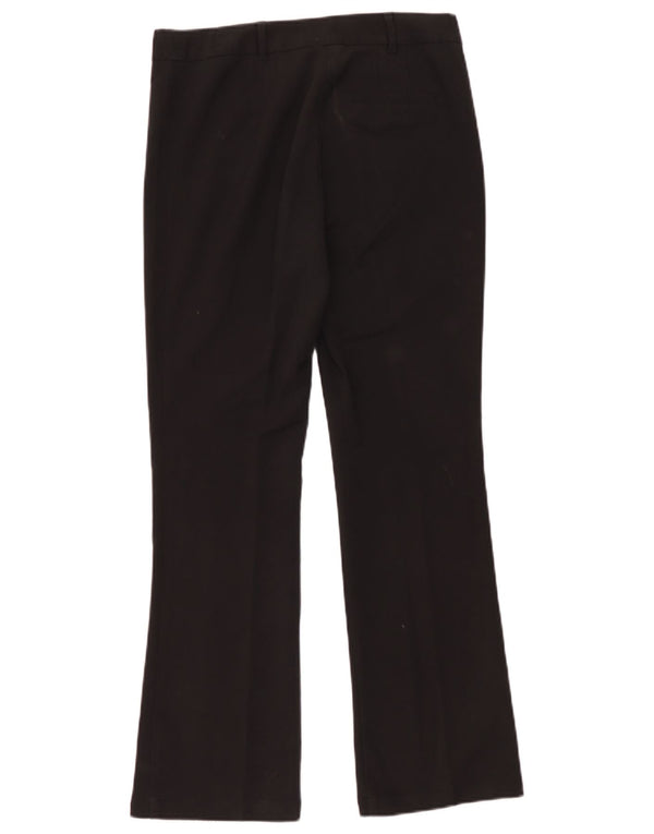 Marks & Spencer Dame Bootcut Casual Bukser UK 12 Medium W32 L30 Black