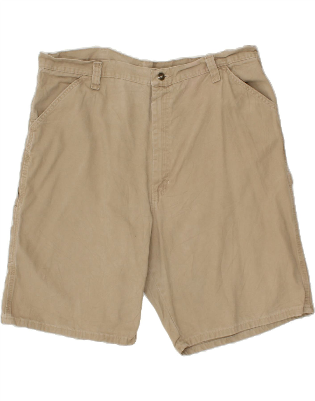 WRANGLER Mens Cargo Shorts W42 2XL  Beige Cotton Vintage Wrangler and Second-Hand Wrangler from Messina Hembry 