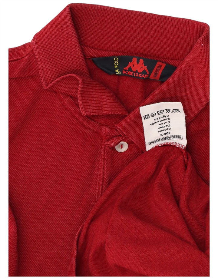 Kappa herre poloshirt Medium rød bomuld