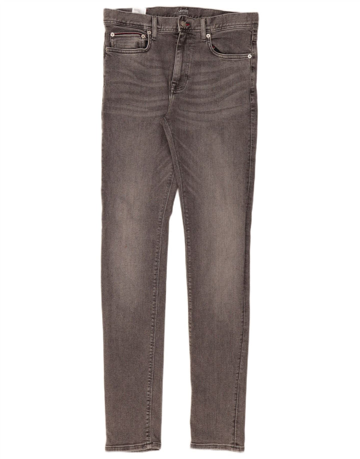 Tommy Hilfiger Herre Layton Extra Slim Jeans W32 L34 Grå Bomuld