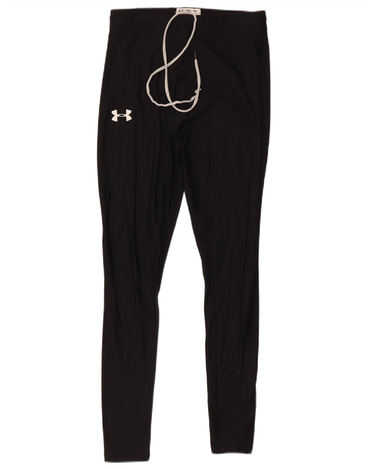 Under Armour leggings til kvinder, lille sort nylon