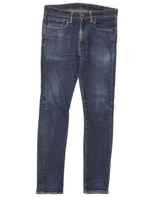 Levi's Herre 519 Skinny Jeans W33 L32 Blå Bomuld