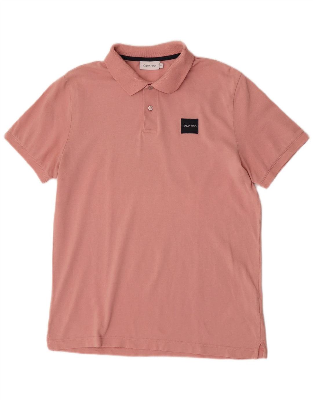 Calvin Klein herre poloshirt Medium Pink Bomuld
