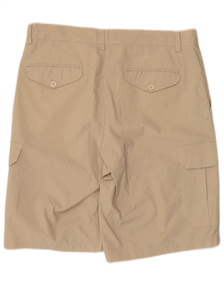 Master Herre Cargo Shorts IT 48 Medium W32 L10 Beige Polyester