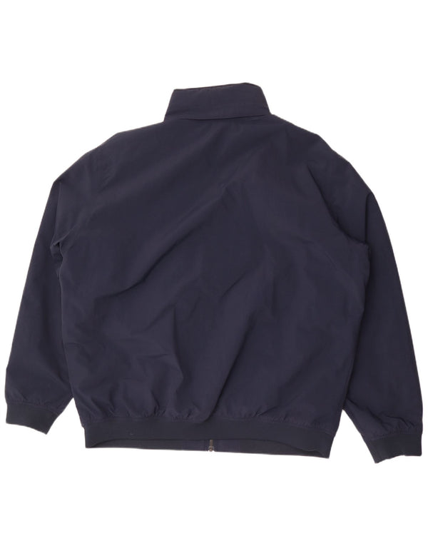 Timberland Herre Hooded Bomber Jacket UK 44 2XL Navy Blue