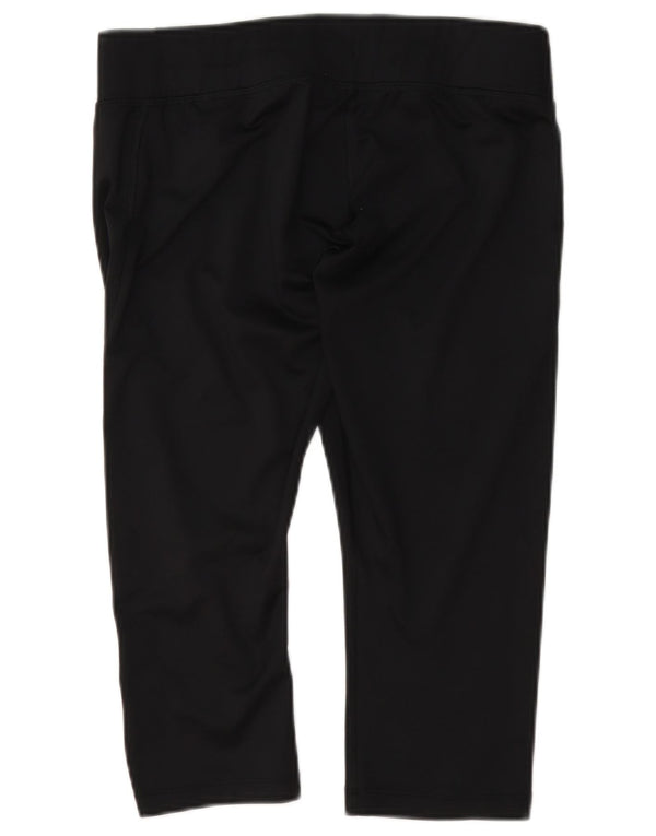 Asics Dame Capri Træningsdragt Bukser UK 14 Large Black Polyester
