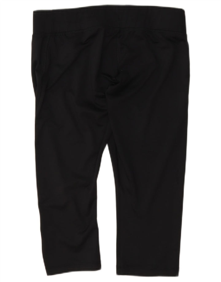 Asics Dame Capri Træningsdragt Bukser UK 14 Large Black Polyester