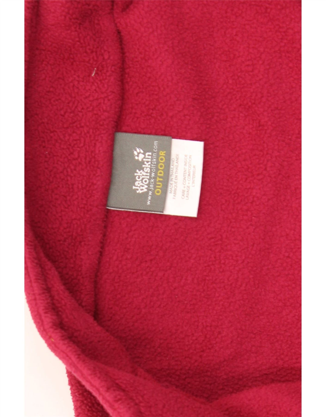 Jack Wolfskin Dame Liner Fleecejakke UK 12/14 Medium Pink