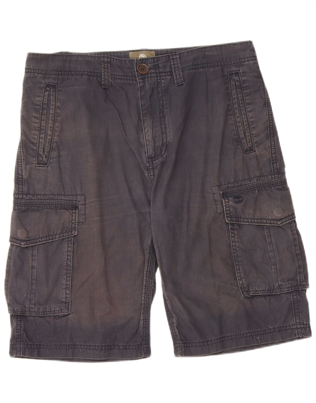 Timberland Herre Cargo Shorts W30 Medium Marineblå Bomuld