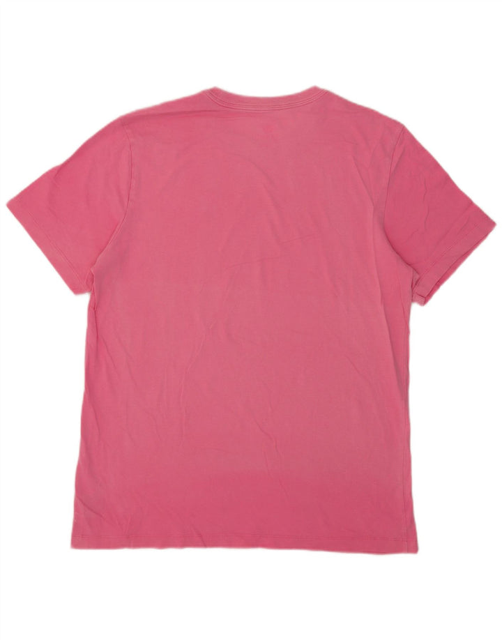 Nike Herre T-shirt Top Stor Pink Bomuld