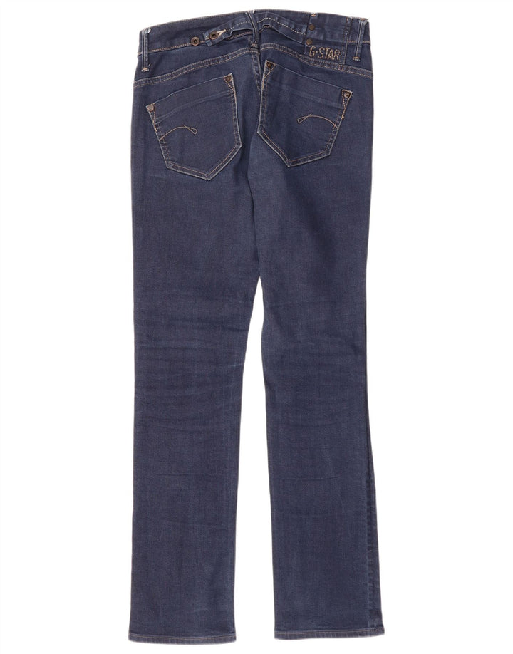 G-STAR Dame Slim Jeans W29 L32 Marineblå Bomuld