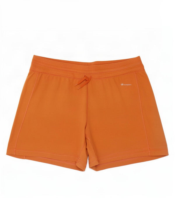 Champion Womens Heritage Classics Sportsshorts UK 14 Large Orange